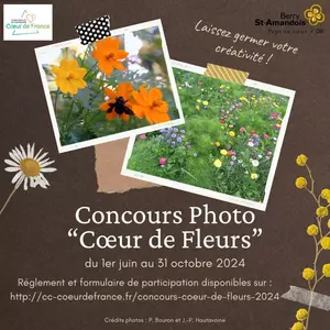 Concours photo Cœur de Fleurs